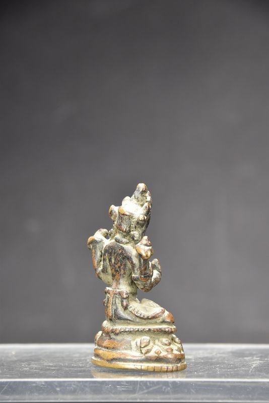 Small Statue of Buddha Gautama, Tibet, 17th C.