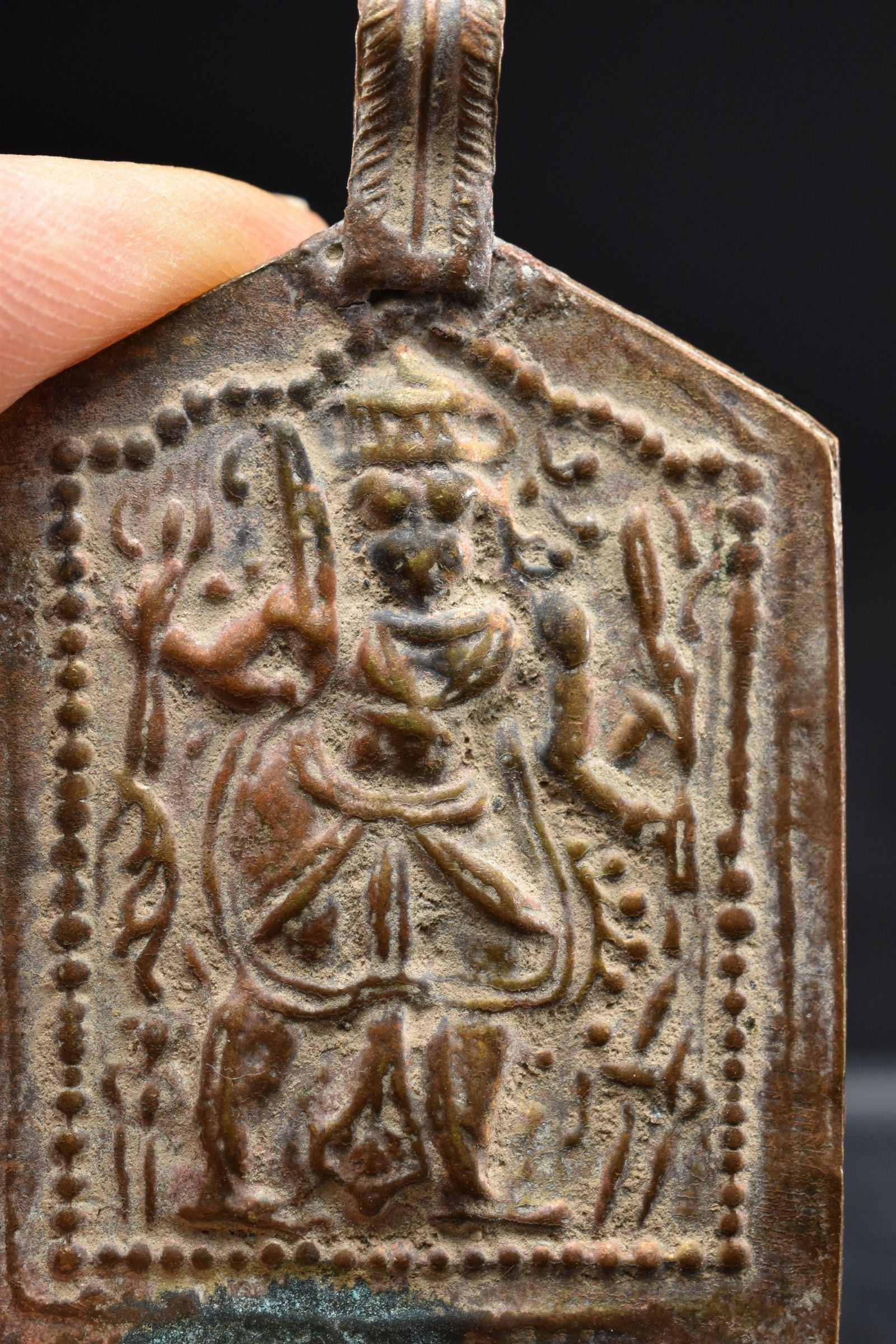 Hindu Pendant, India, 18th C.