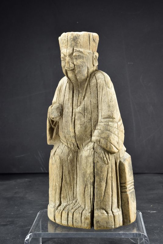 Statue of a Taoist Deity, China, Yuan/Early Ming Dynasty