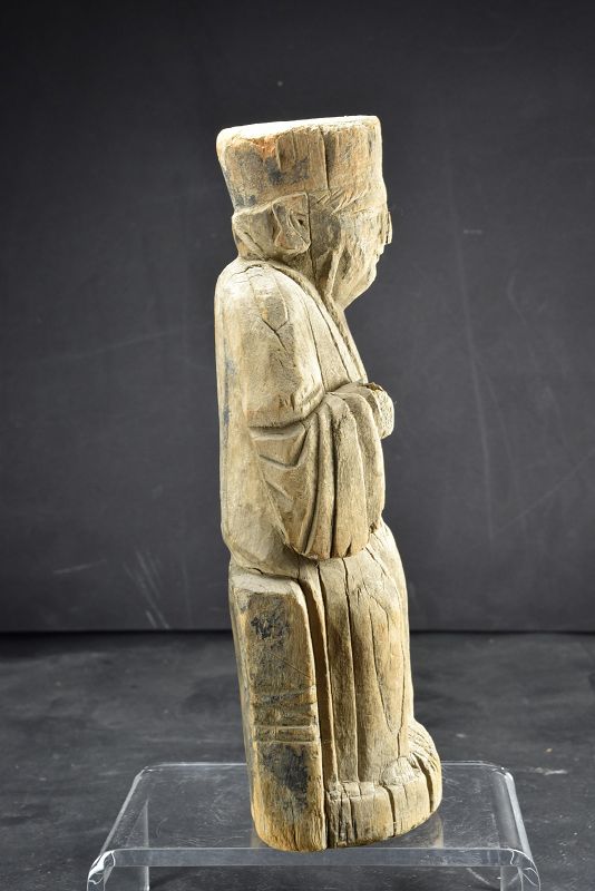 Statue of a Taoist Deity, China, Yuan/Early Ming Dynasty