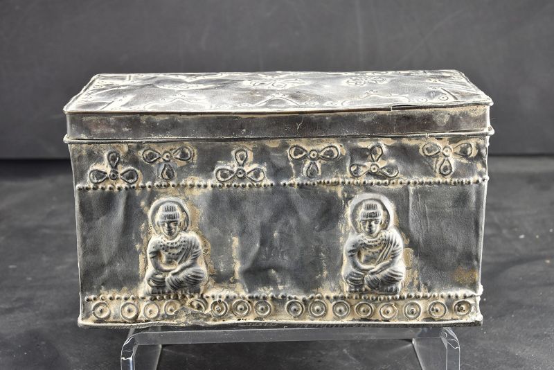 Important Buddhist Box, Gandhara, Ca. 3rd C.