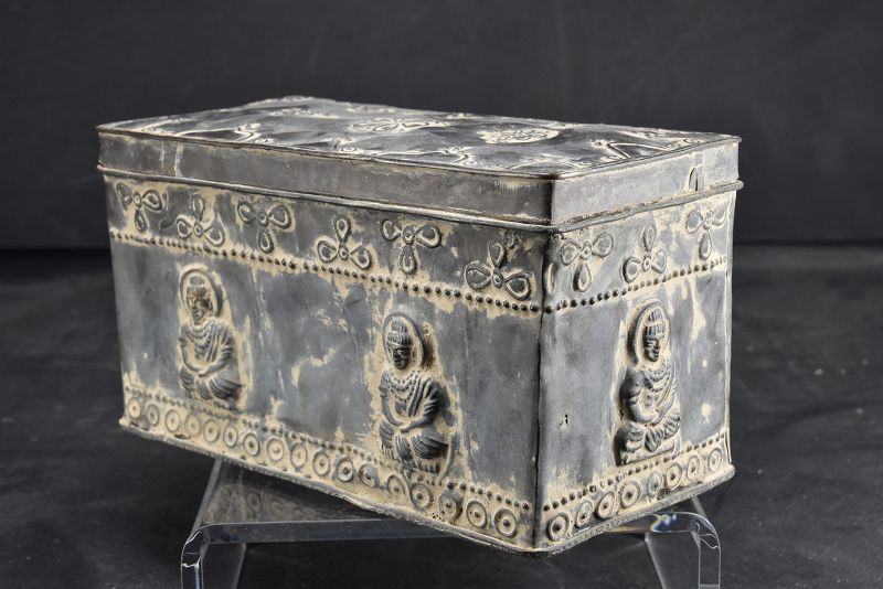 Important Buddhist Box, Gandhara, Ca. 3rd C.