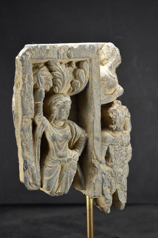 Fragmentary Stone Relief , Gandhara, Ca. 3rd C.