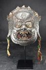 Rare & Important Tibetan Mask of Mahakala