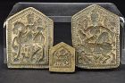 A Group of Three Jeweler's Moulds, India, 19th C.