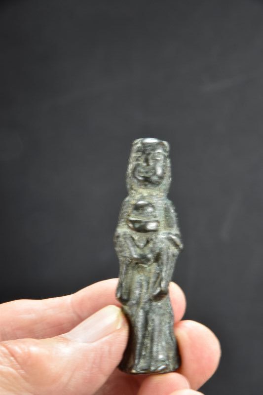 Miniature Statue of a Buddhist Devotee, China, Ming Dynasty