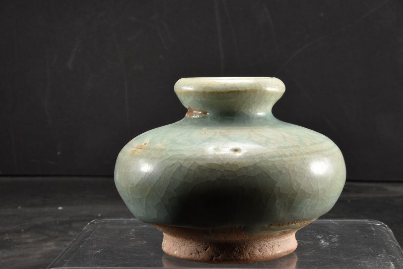 Celadon Ceramic Jar, Sawankhalok Kilns, Ca. 16th C.