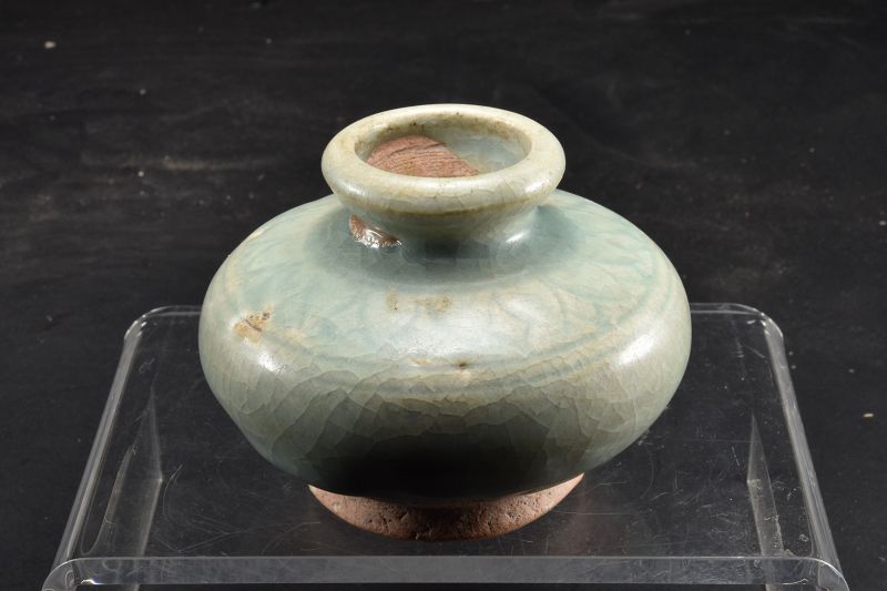Celadon Ceramic Jar, Sawankhalok Kilns, Ca. 16th C.