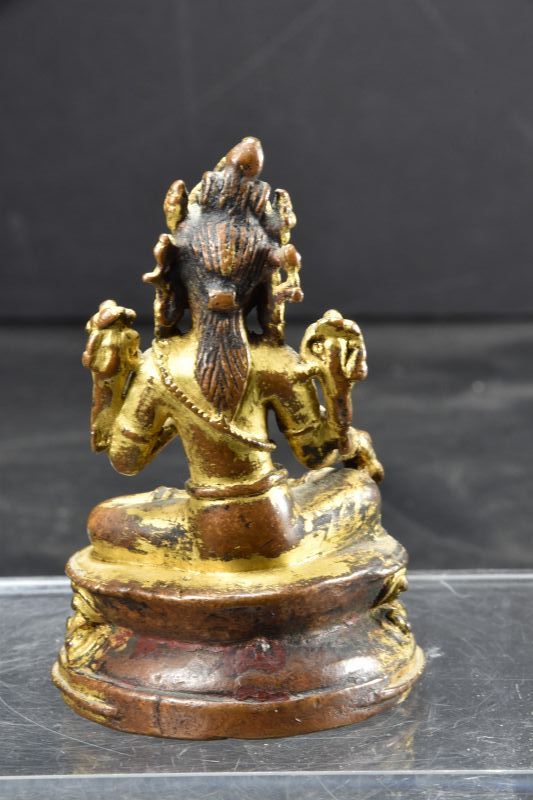 Important Gilt Bronze Statue of Green Tara, Nepal, Ca. 16th C.