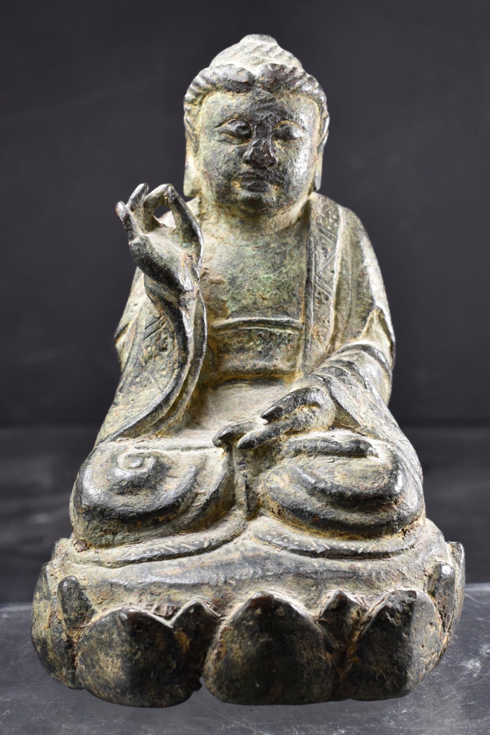 Rare &amp; Important Statue of Buddha, Early Ming Dynasty, 14th Century