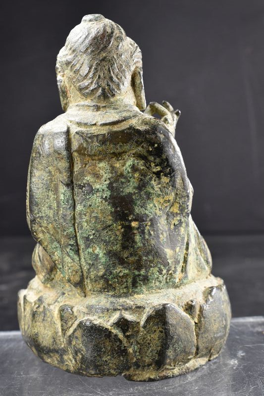 Rare &amp; Important Statue of Buddha, Early Ming Dynasty, 14th Century