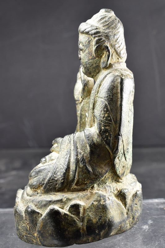 Rare &amp; Important Statue of Buddha, Early Ming Dynasty, 14th Century