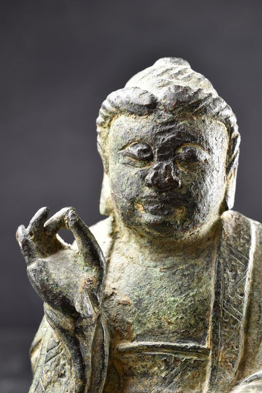 Rare &amp; Important Statue of Buddha, Early Ming Dynasty, 14th Century