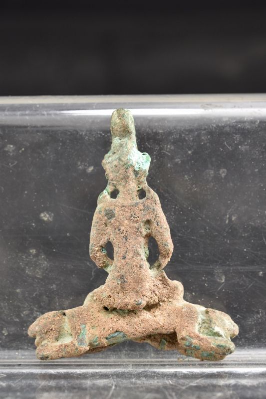 A Rare Miniature Buddhist Amulet, Gandhara, Ca. 3rd Century