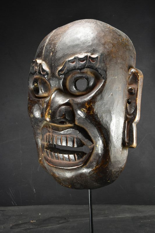 Important Mahakala Mask, Bhutan, 19th C.