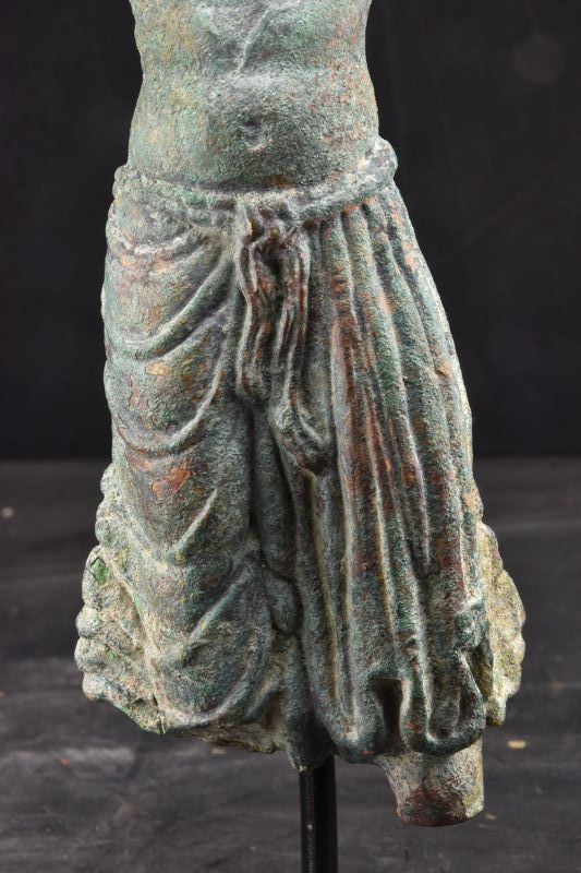 Bronze Statue of Bodhisattva Avalokitesvara, Gandhara, Ca. 3rd C.