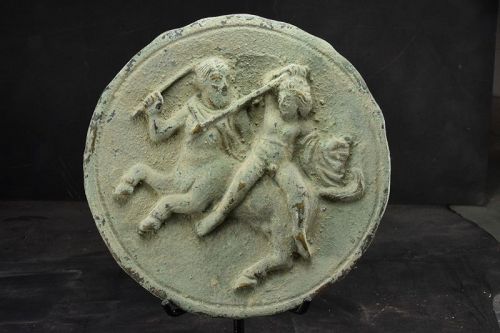 Rare Bronze Plate, Bactrian Civilisation