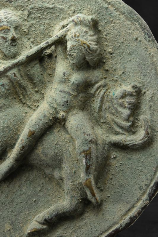 Rare Bronze Plate, Bactrian Civilisation