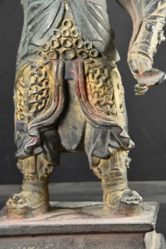 Important Statue of the King of the North, China, Early Qing Dynasty