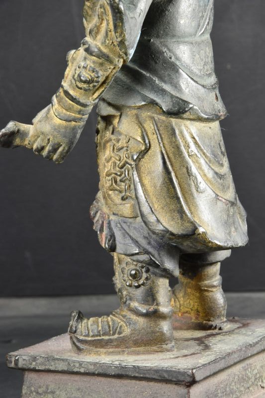 Important Statue of the King of the North, China, Early Qing Dynasty