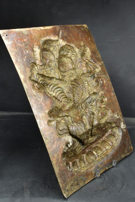 Important Citipati Plate, Tibet, 19th Century