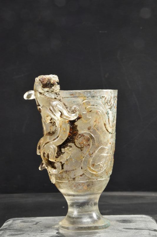 Glass Cup, China, Qing Dynasty