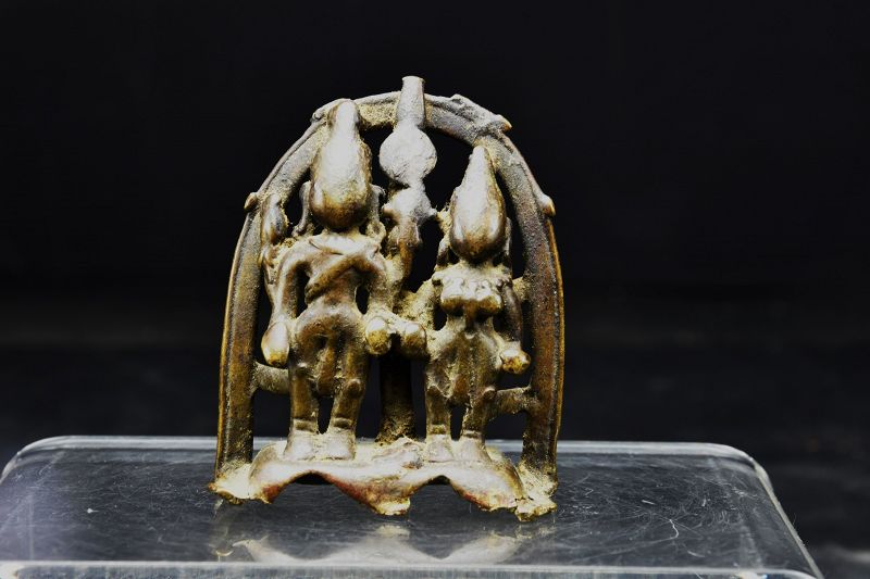 Miniature Altar to Shiva & Parvati, India, 17th/18th C.