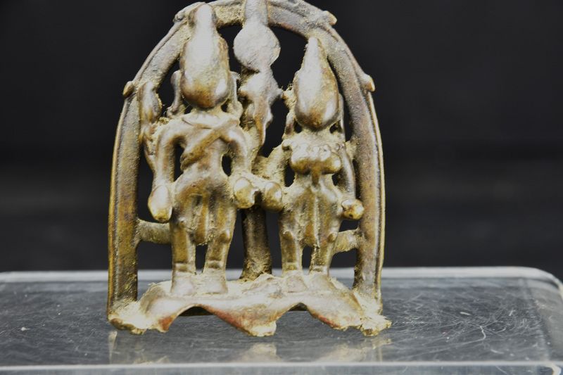 Miniature Altar to Shiva &amp; Parvati, India, 17th/18th C.