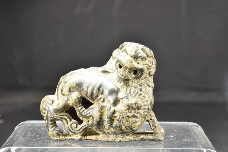 Rare Miniature Statue of a Lion, China, Ming Dynasty