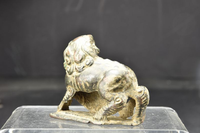 Rare Miniature Statue of a Lion, China, Ming Dynasty