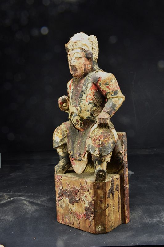 Statue of General Guanyu, China, 19th C.