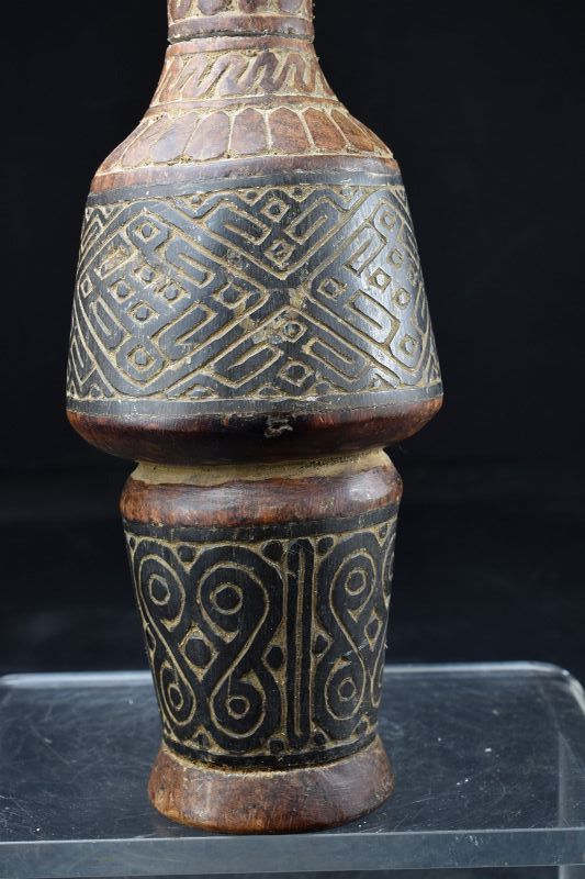 Rare Two-headed Lime Box, Indonesia