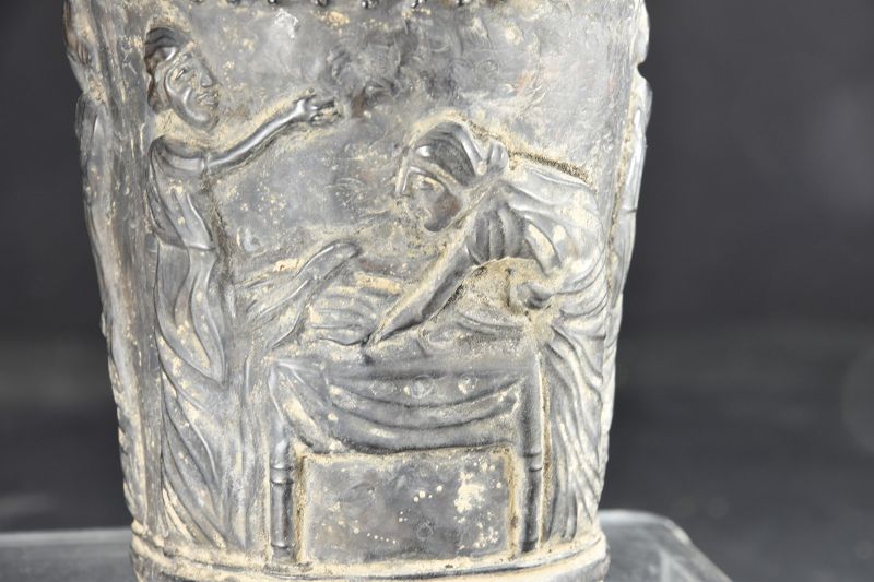 Rare Silver Goblet, Bactrian Civilisation, Ca. 3rd Century BC