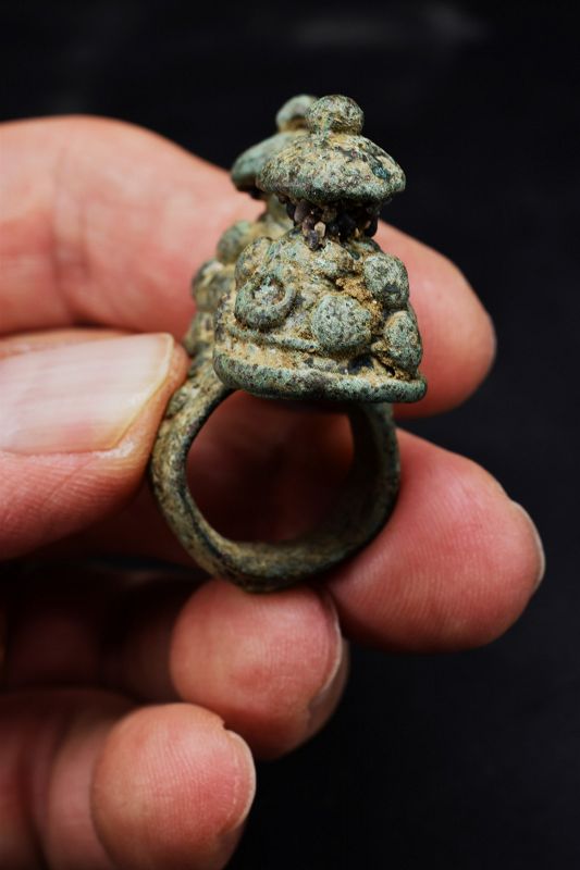 Rare Bronze Ring, Gandhara