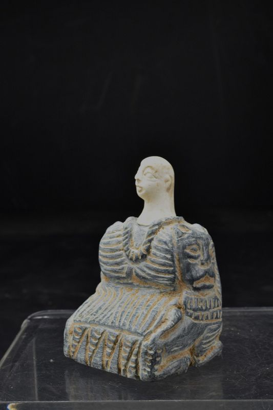 Funeral Statuette, Oxus Civilisation, Ca. 3rd Millenium BC