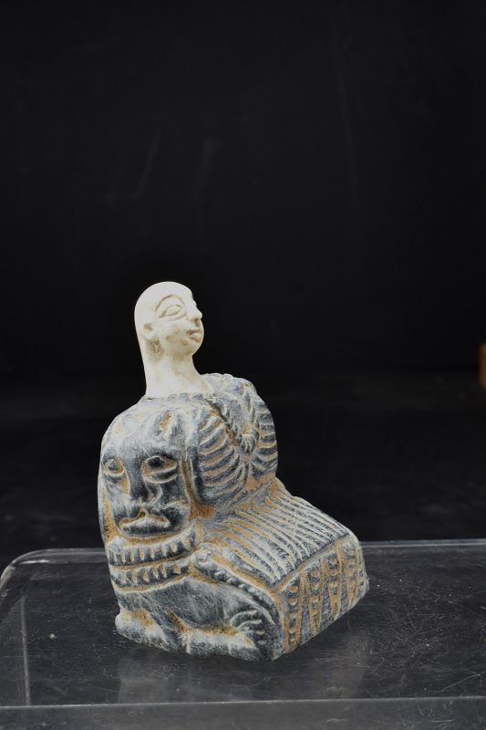 Funeral Statuette, Oxus Civilisation, Ca. 3rd Millenium BC