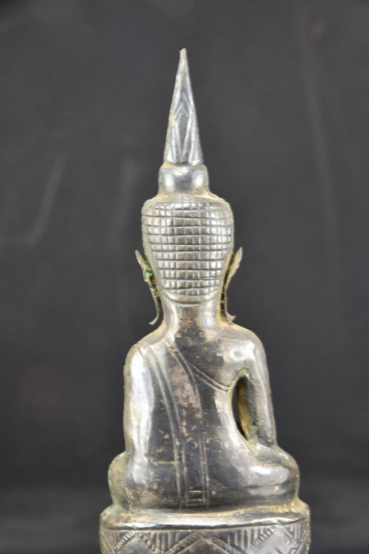 Silver Statue of Buddha, Laos, 19th Century