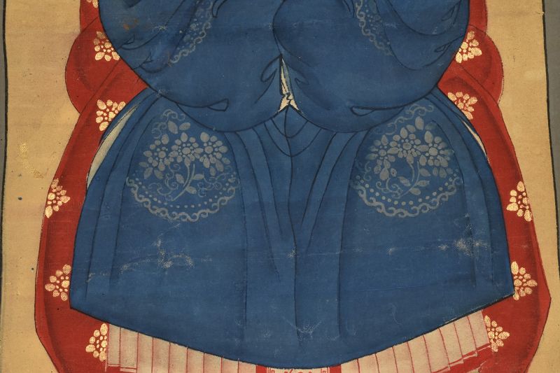 A Pair of Portraits Of A Noble Man &amp; A Noble Lady, China, Qing Dynasty
