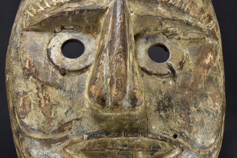 Rare Himalayan Mask, Early 20th C.