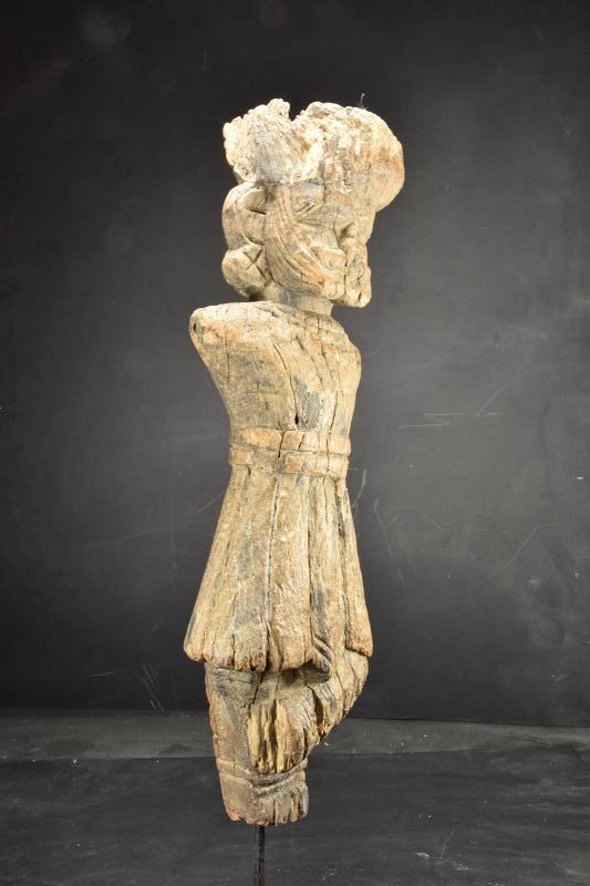 Ancient Statue of a Guardian, India, 18th/19th C.