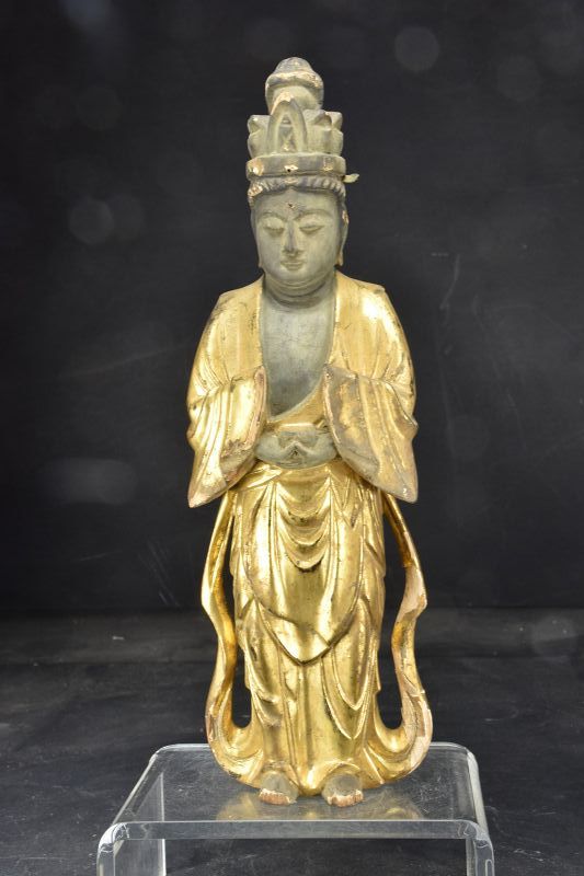 Statue of Buddhist Goddess Kannon, Japan, Edo Period