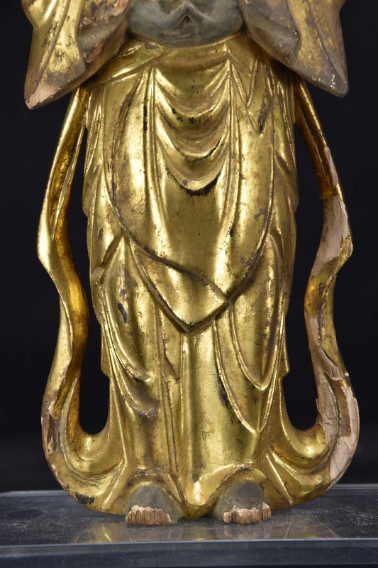 Statue of Buddhist Goddess Kannon, Japan, Edo Period