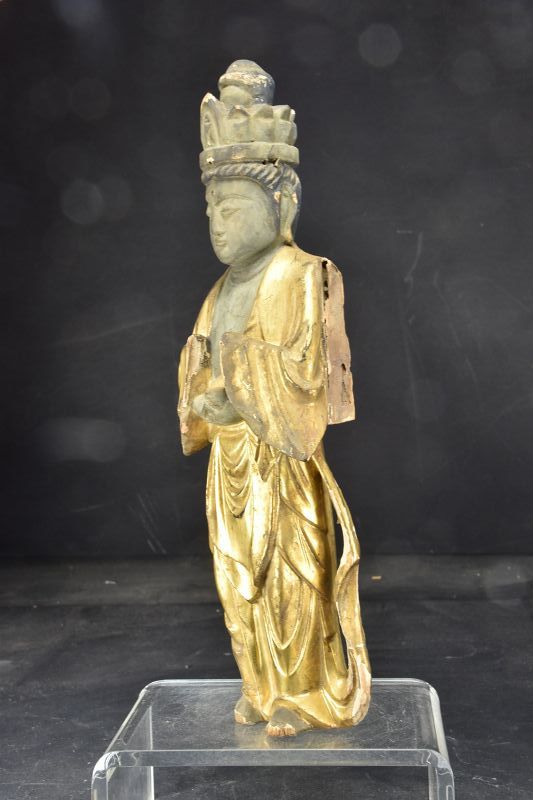 Statue of Buddhist Goddess Kannon, Japan, Edo Period