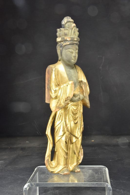 Statue of Buddhist Goddess Kannon, Japan, Edo Period