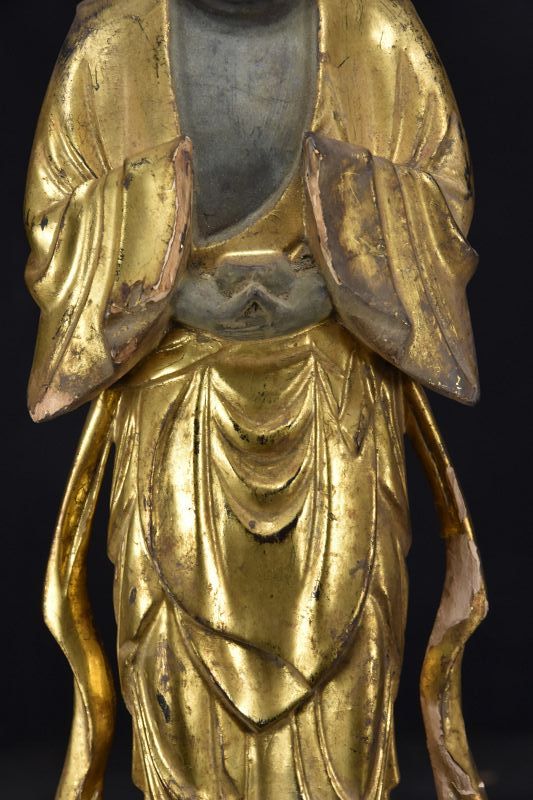 Statue of Buddhist Goddess Kannon, Japan, Edo Period