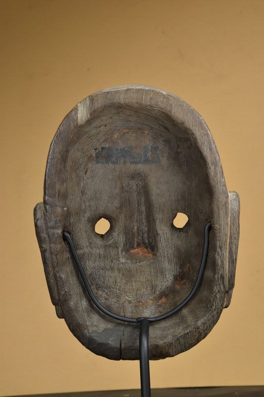 Ancient Gigaku Theater Mask, Japan, Early Edo Period