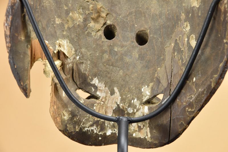 Ancient Kyogen Theater Mask, Japan, Early Edo Period