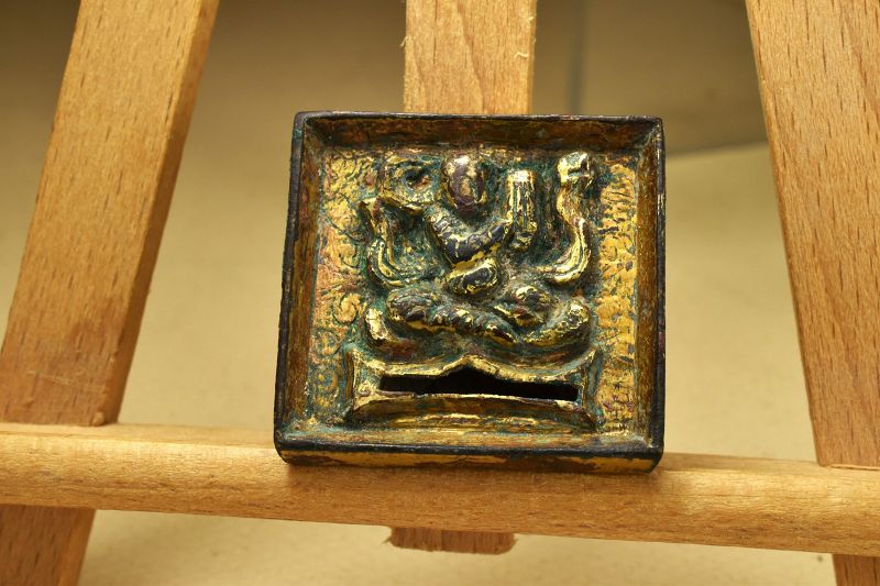 Rare Group of Three Tang Dynasty Belt Plates