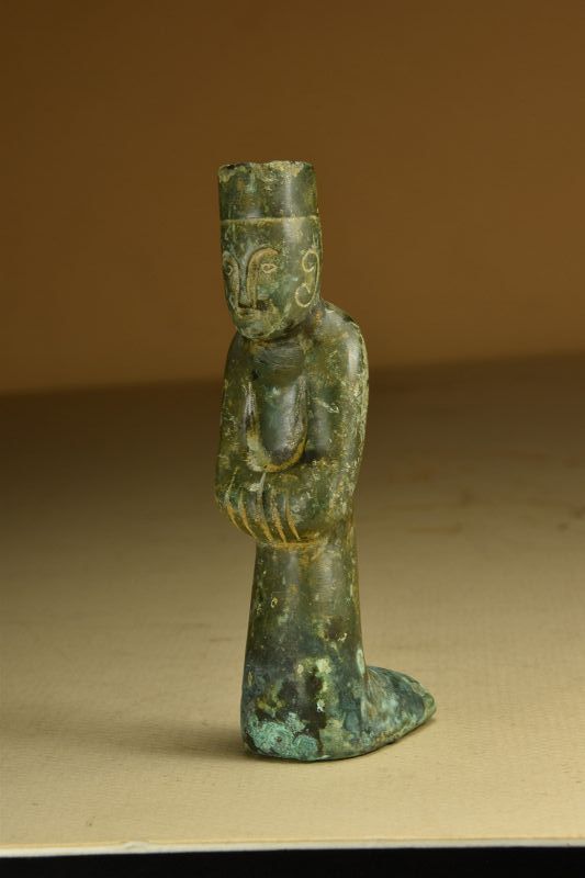 China Han Dynasty Miniature Statue of a Dignitary