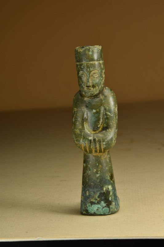 China Han Dynasty Miniature Statue of a Dignitary